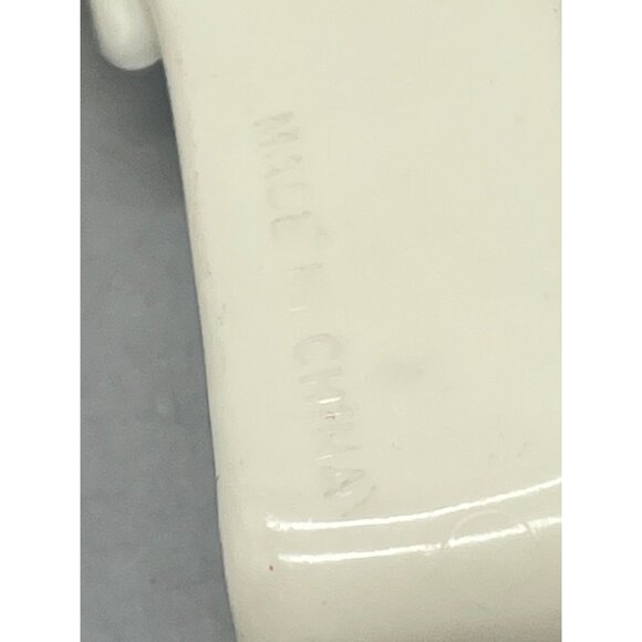 Vintage Design Plastic Christmas Stocking Holder Reindeer 1980s Kitsch READ - Picture 5 of 6